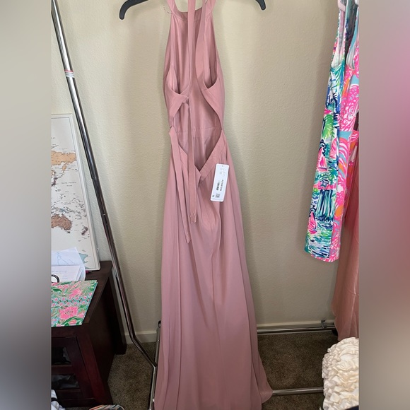 Azazie Clarice Size A4 in Dusty Rose - Picture 3 of 4